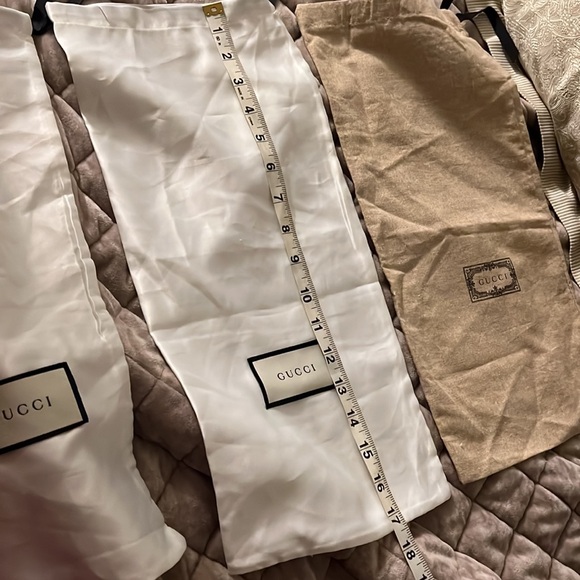 Gucci dustbag (long )/bundle ☝️🔥❤️ - Picture 9 of 12